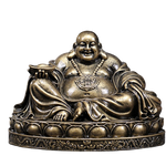 Statue Bouddha Rieur Grand Taille fond blanc