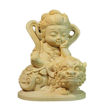 Petite Statuette  Du Bouddha fond blanc