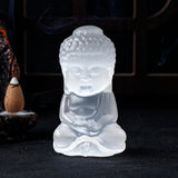 Statue <br> Bouddha Blanc