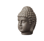 statue du bouddha pour jardinsur fond blanc