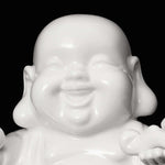 tête Bouddha Rieur statue