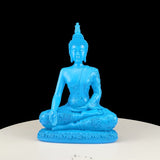 statue bouddha bleu