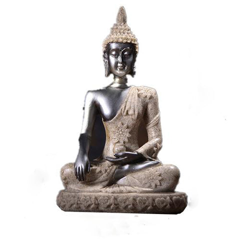 statue de bouddha jardin pierre