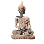 statue bouddha thaï noir 
