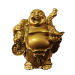 statue de bouddha rieur pour jardin