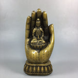 main de bouddha statue 