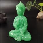 statuette bouddha jade