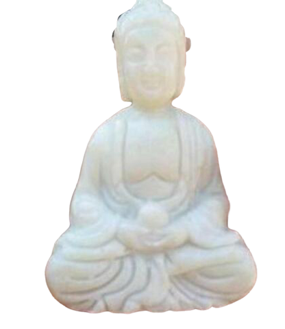 statue bouddha japon sur fond blanc
