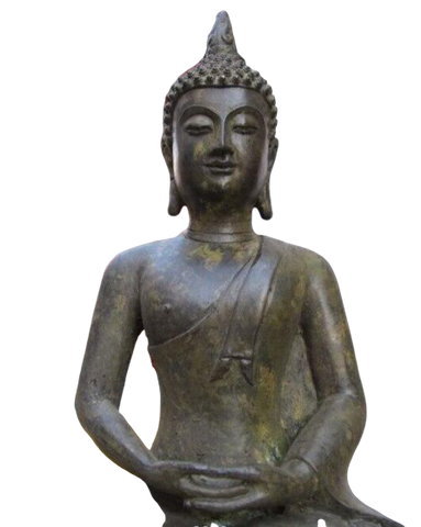 statue du bouddha jardin zen