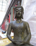 statue bouddha jardin zen 