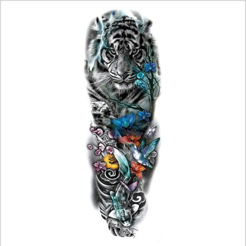 tatouage tigre bouddha 