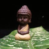 Petite Statue  Du Moine Bouddha