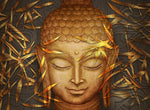 tableau bouddha zen en or