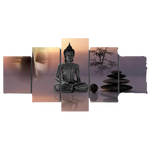 tableau du bouddha calme