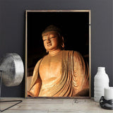 Tableau Bouddha Zen sur un mur
