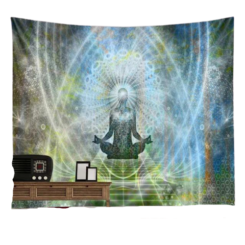 tableau du bouddha en pleine méditation
