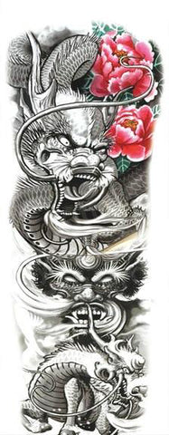 tatouage bouddha démon oni