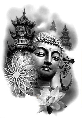 Tatouage Visage Bouddha Passion Bouddha