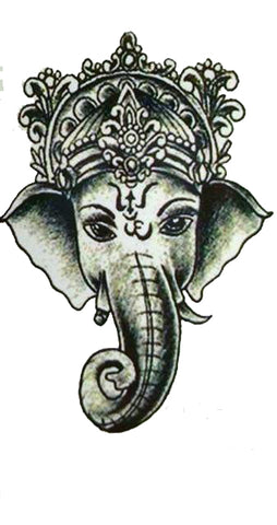tatouage bouddha ganesh