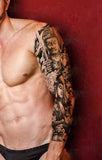 tatouage bouddha guerrier sur un bras