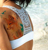 tatouage bouddha le renard roux sur un dos