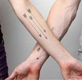 tatouage bouddha les flèches de la sagesse sur un bras