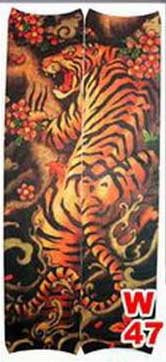 tatouage bouddha le tigre rouge