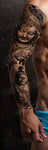 tatouage les deux personnalité de bouddha sur un bras